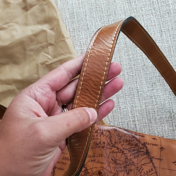 Patricia Nash Leather Saddle Bag - Picture 9 of 14